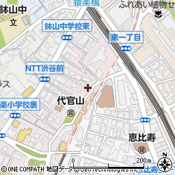 クレセール代官山周辺の地図