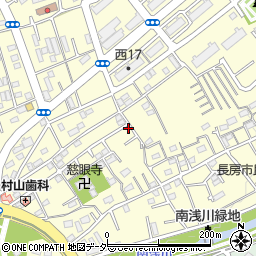 東京都八王子市長房町1481-36周辺の地図