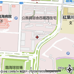東京国税局臨海寮周辺の地図