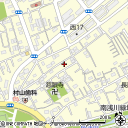 東京都八王子市長房町1481-3周辺の地図