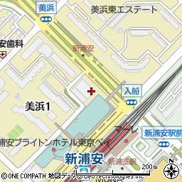 京葉銀行新浦安支店 ＡＴＭ周辺の地図