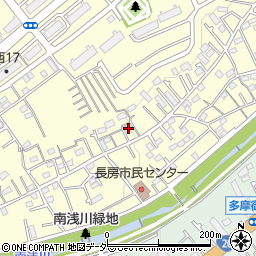 東京都八王子市長房町501周辺の地図