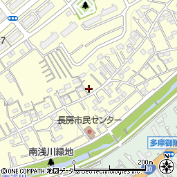 東京都八王子市長房町488周辺の地図