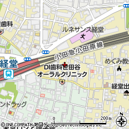 東京都世田谷区宮坂2丁目18-14周辺の地図