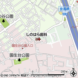 千葉県千葉市稲毛区長沼町268-2周辺の地図