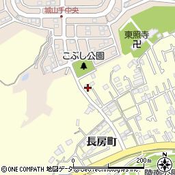 東京都八王子市長房町1288-1周辺の地図