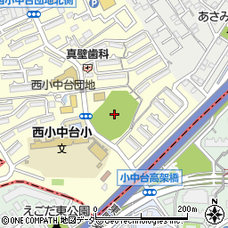 貝塚公園周辺の地図
