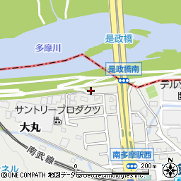 東京都稲城市大丸2285-38周辺の地図