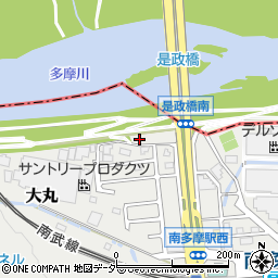 東京都稲城市大丸2285-77周辺の地図