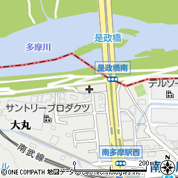 東京都稲城市大丸2285-39周辺の地図