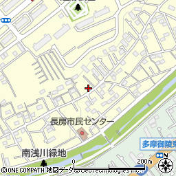 東京都八王子市長房町400周辺の地図