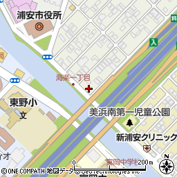 千葉県浦安市海楽1丁目5-39周辺の地図