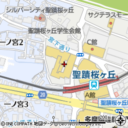 三井住友信託銀行多摩桜ヶ丘支店 ＡＴＭ周辺の地図