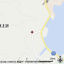 兵庫県美方郡香美町香住区上計1142周辺の地図