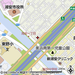 千葉県浦安市海楽1丁目5-33周辺の地図