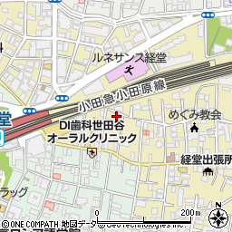 東京都世田谷区宮坂2丁目17-11周辺の地図