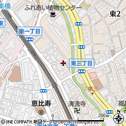 パークジャパン渋谷東第２１駐車場周辺の地図