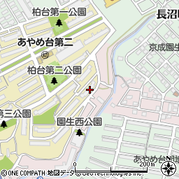 千葉県千葉市稲毛区柏台1-8周辺の地図