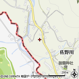 神奈川県相模原市緑区佐野川3327周辺の地図