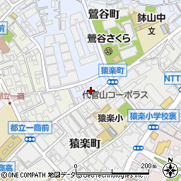 東京都渋谷区鶯谷町12周辺の地図
