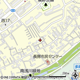 東京都八王子市長房町500周辺の地図