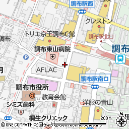 リパーク調布小島町２丁目第４駐車場周辺の地図