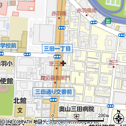 三田浜ビル周辺の地図