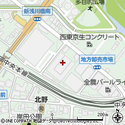 東京八王子青果株式会社 八王子市 卸売市場 の電話番号 住所 地図 マピオン電話帳