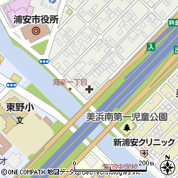 千葉県浦安市海楽1丁目5-34周辺の地図