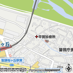 パークジャパン聖蹟桜ヶ丘第５駐車場周辺の地図