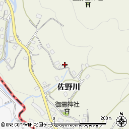 神奈川県相模原市緑区佐野川3254-2周辺の地図