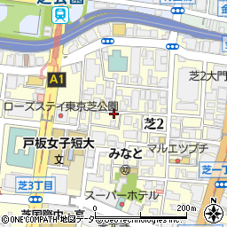 西安刀削麺酒楼 芝店周辺の地図