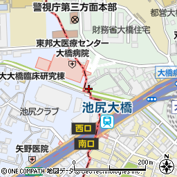 東京都目黒区大橋2丁目23-12周辺の地図