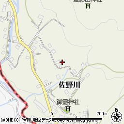 神奈川県相模原市緑区佐野川3257周辺の地図