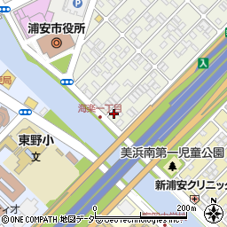 千葉県浦安市海楽1丁目5-2周辺の地図