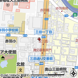 サニークレストマンション三田周辺の地図