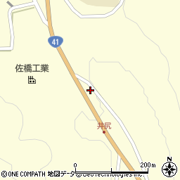 岐阜県下呂市金山町金山3031-1周辺の地図