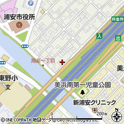 千葉県浦安市海楽1丁目5-29周辺の地図