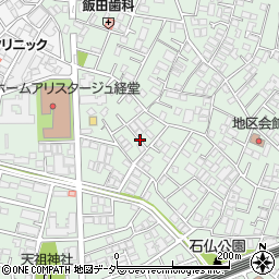 東京都世田谷区経堂3丁目周辺の地図