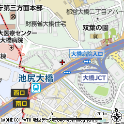 東京都目黒区大橋2丁目22-8周辺の地図