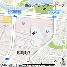 東京都江戸川区臨海町3丁目周辺の地図