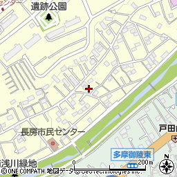 東京都八王子市長房町450-43周辺の地図