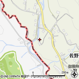 神奈川県相模原市緑区佐野川3352周辺の地図