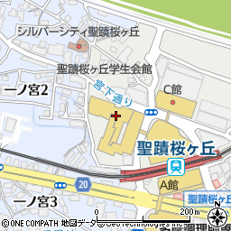 食品館あおば　聖蹟桜ヶ丘店周辺の地図