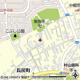 東京都八王子市長房町1274-1周辺の地図