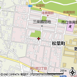 福井県敦賀市松葉町周辺の地図