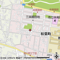 福井県敦賀市松葉町周辺の地図