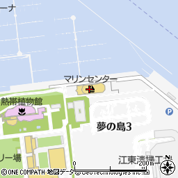 東京夢の島マリーナ周辺の地図