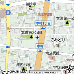 敦賀信用金庫　本店営業部神楽支店周辺の地図