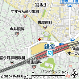 TOSCANA 経堂店周辺の地図